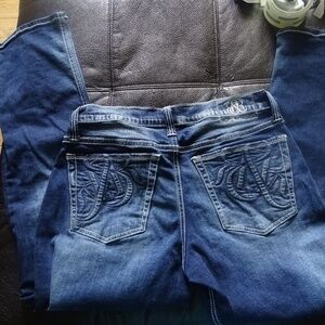 ROCK & REPUBLIC JEANS SLIM STRAIGHT FIT 34X30